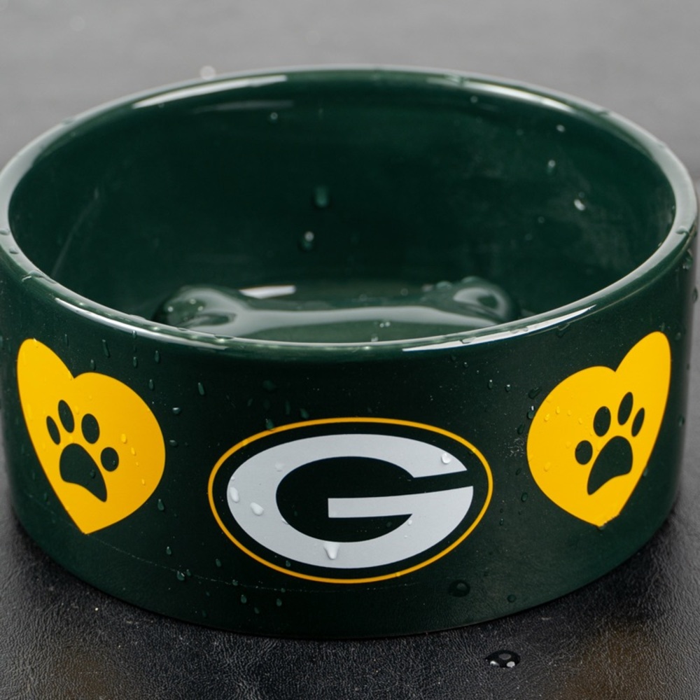 Green Bay Packers Pet Bowl